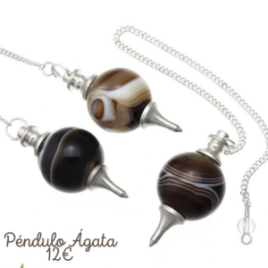 PÉNDULO AGATA MARRÓN