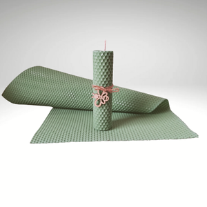 LÁMINA DE CERA DE ABEJA- VERDE CLARO