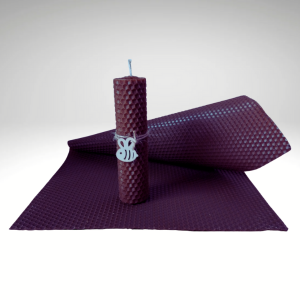 LÁMINA DE CERA DE ABEJA-BURDEOS