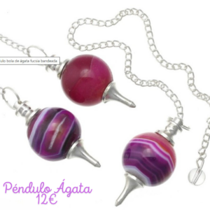 PÉNDULO AGATA ROSA