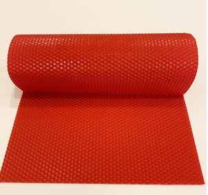 LÁMINA DE CERA DE ABEJA-ROJO